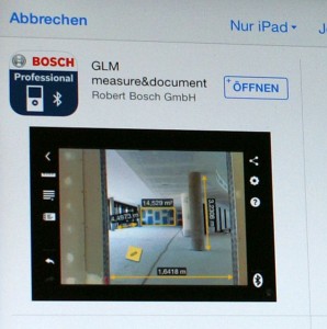 Bosch App measure&document